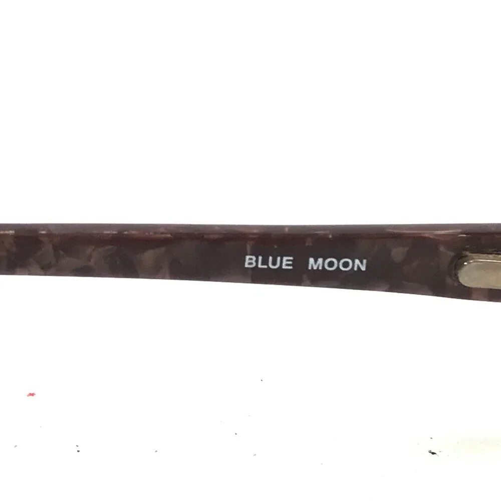 Blue Moon BM 561 BR Eyeglasses Sunglasses Frames Brown Rectangular Half Rim 135